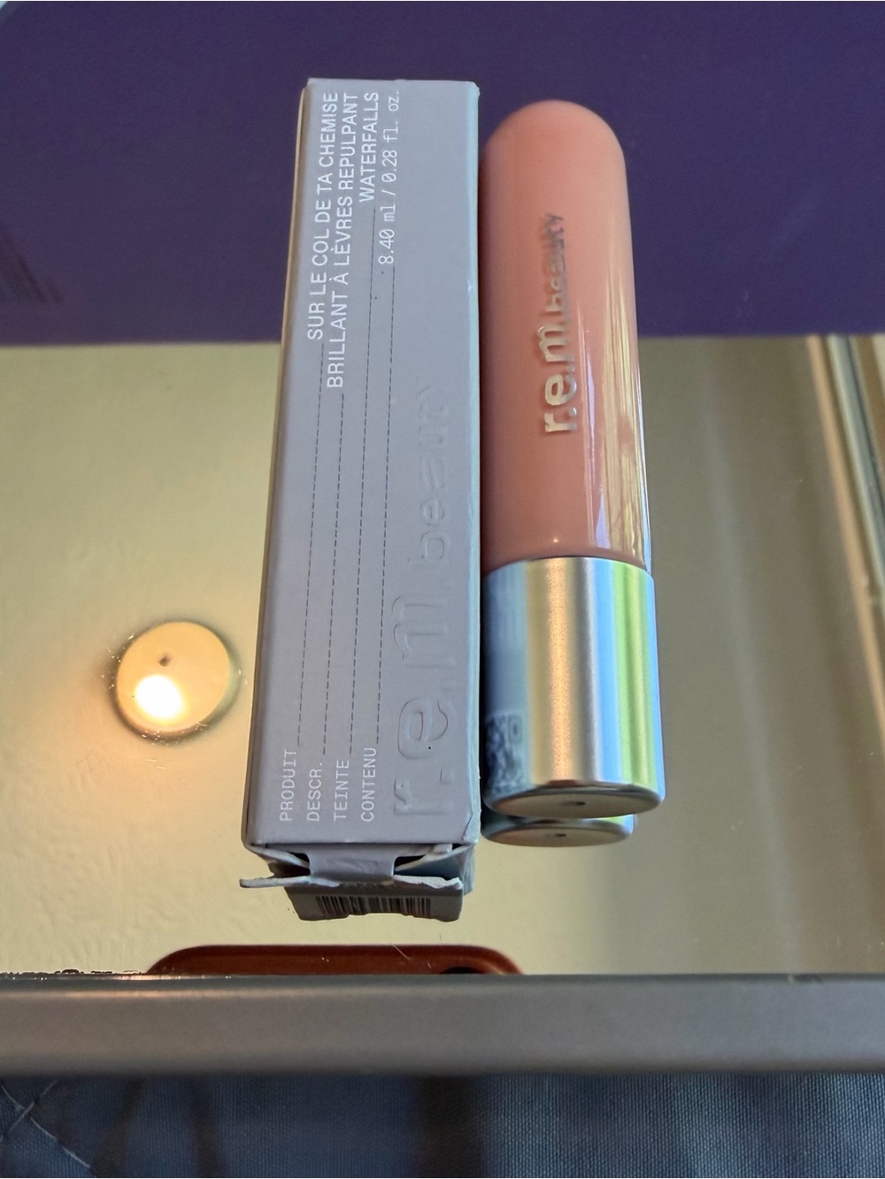 r.e.m. beauty Plumbing Lip Gloss - Shade Waterfalls